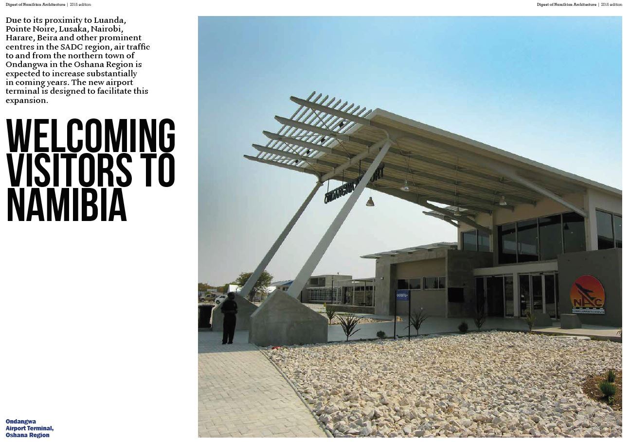 Digest of Namibian Architecture publication page 1