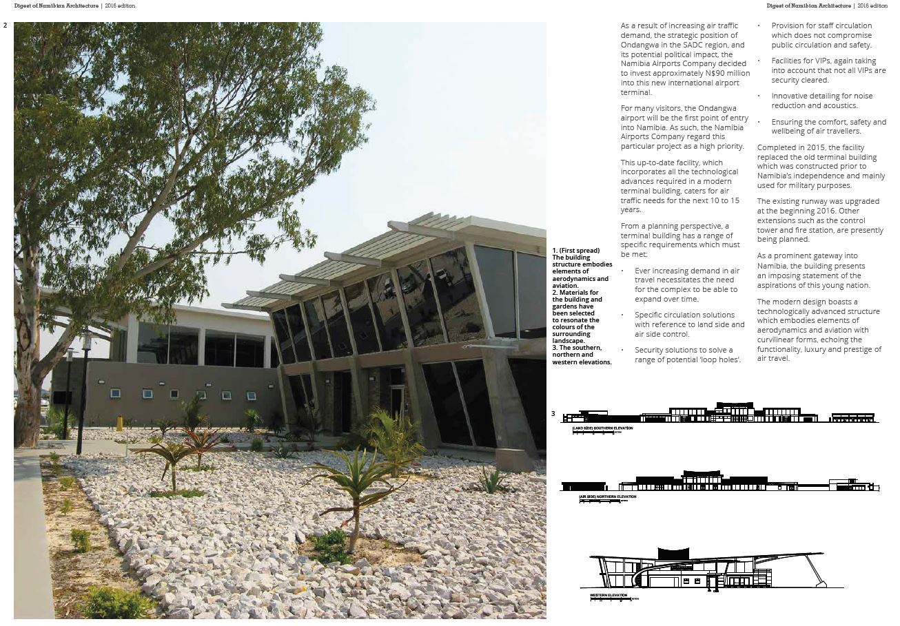 Digest of Namibian Architecture publication page 2