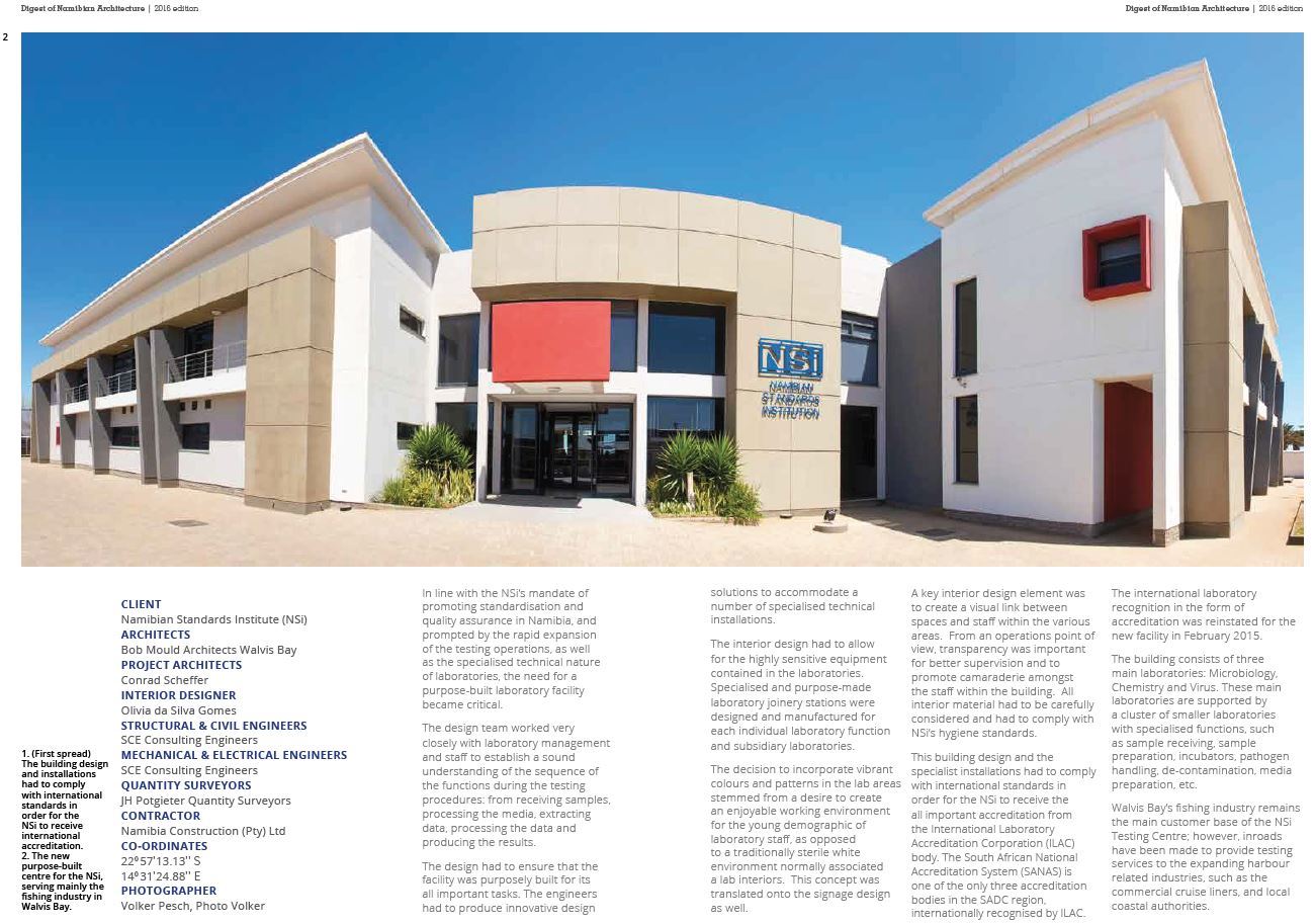 Digest of Namibian Architecture publication page 5